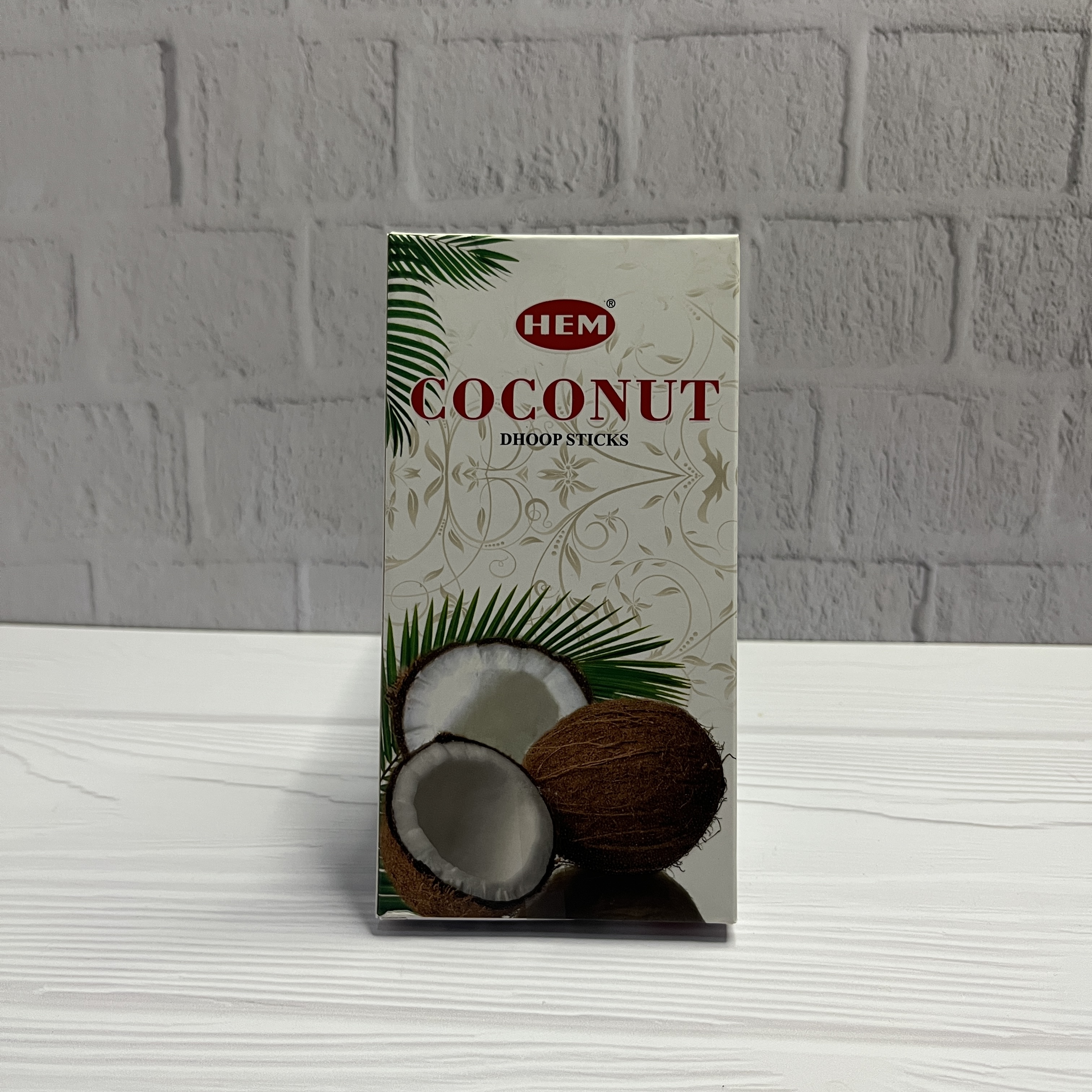 عود دوپ HEM رایحه نارگیل (Coconut) بسته ۱۰ عددی