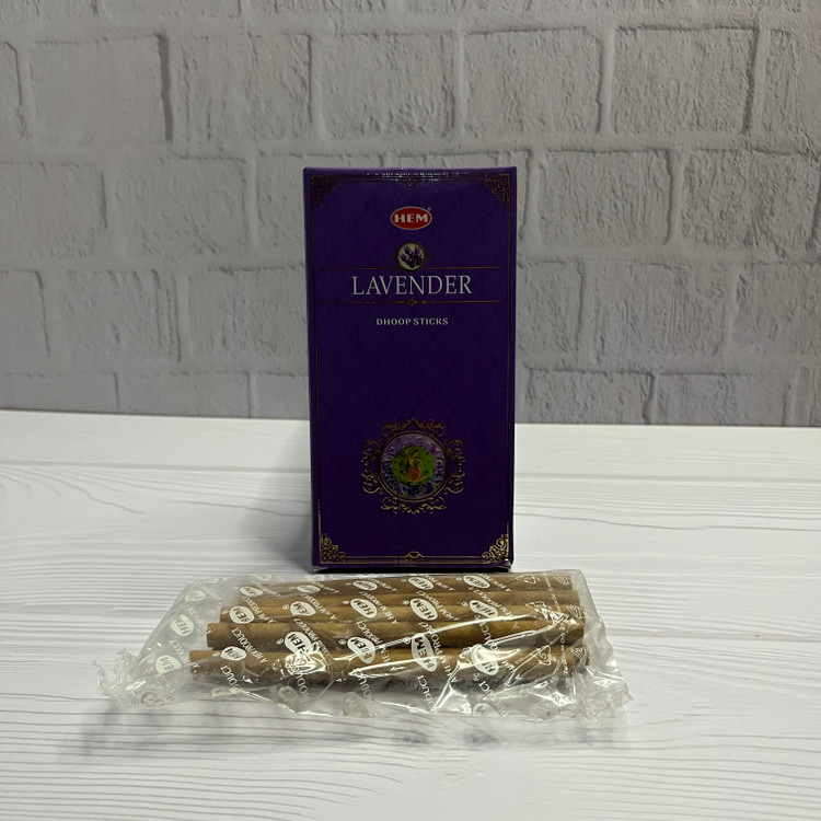 عود دوپ HEM رایحه لوندر (Lavender) بسته ۱۰ عددی