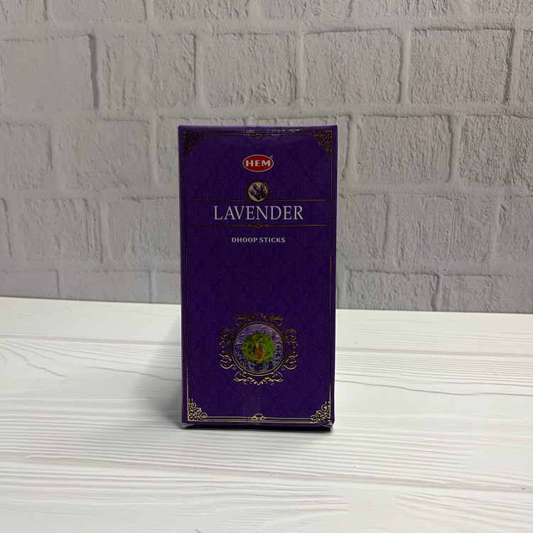 عود دوپ HEM رایحه لوندر (Lavender) بسته ۱۰ عددی