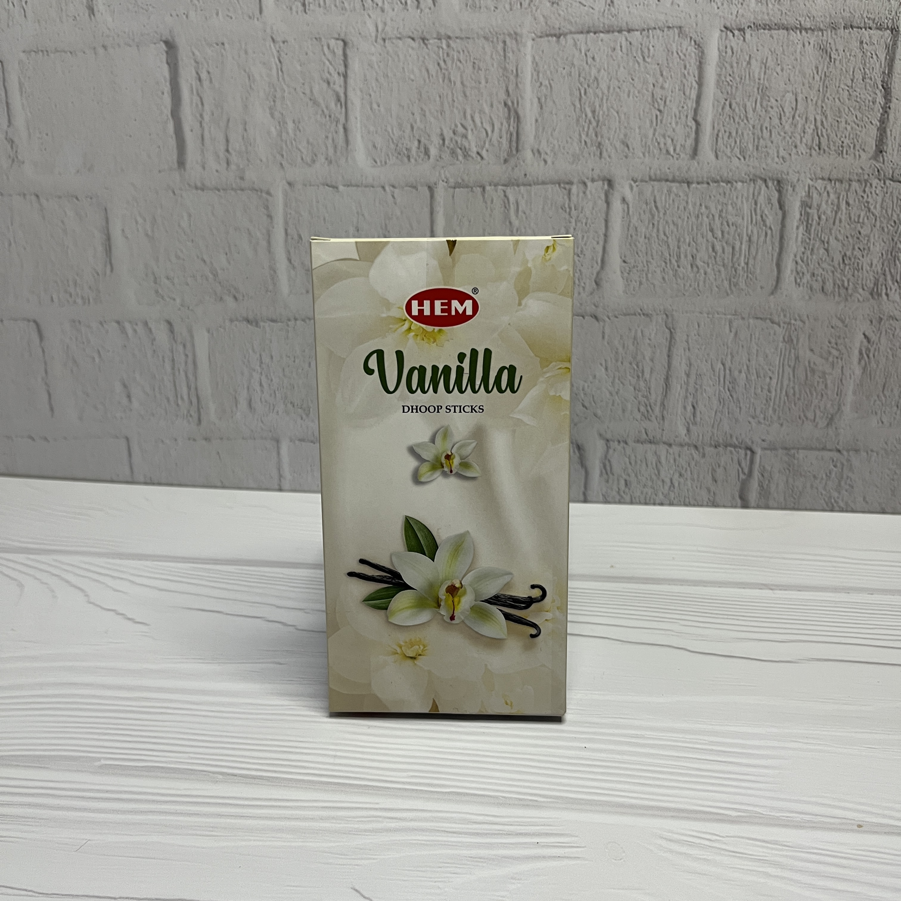 عود دوپ HEM رایحه وانیل (Vanilla)  بسته ۱۰ عددی