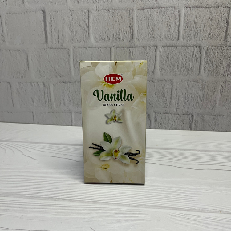 عود دوپ HEM رایحه وانیل (Vanilla) بسته ۱۰ عددی