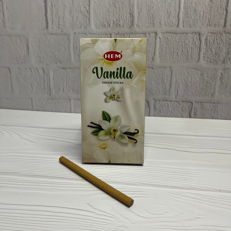 عود دوپ HEM رایحه وانیل (Vanilla) بسته ۱۰ عددی
